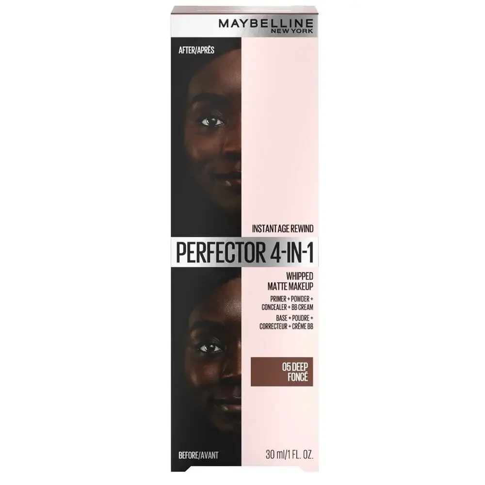 2 -Maybelline Instant Age Rewind Perfector 4-In-1 Matte Makeup NEW Deep Fonce